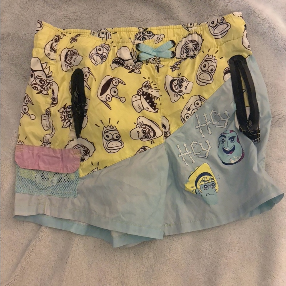 Disney Kids Swim Trunks - Yellow and Blue